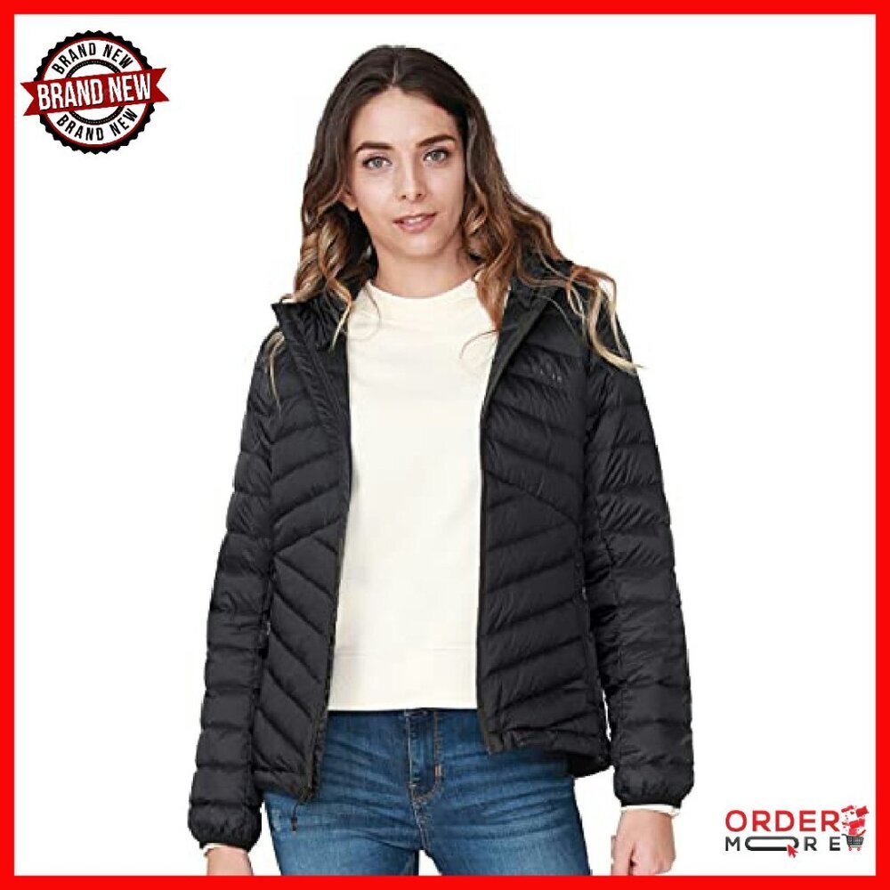 Lightweight Packable Down Jacket Insulated Puffer… - image 7